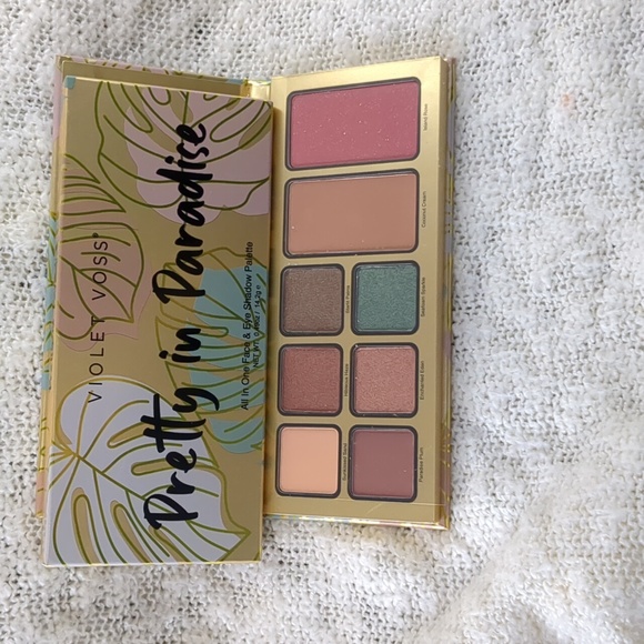 Violet Voss Pretty in Paradise All in One Face & Eye Shadow Palette, 14.2g/0.51o - Picture 5 of 9